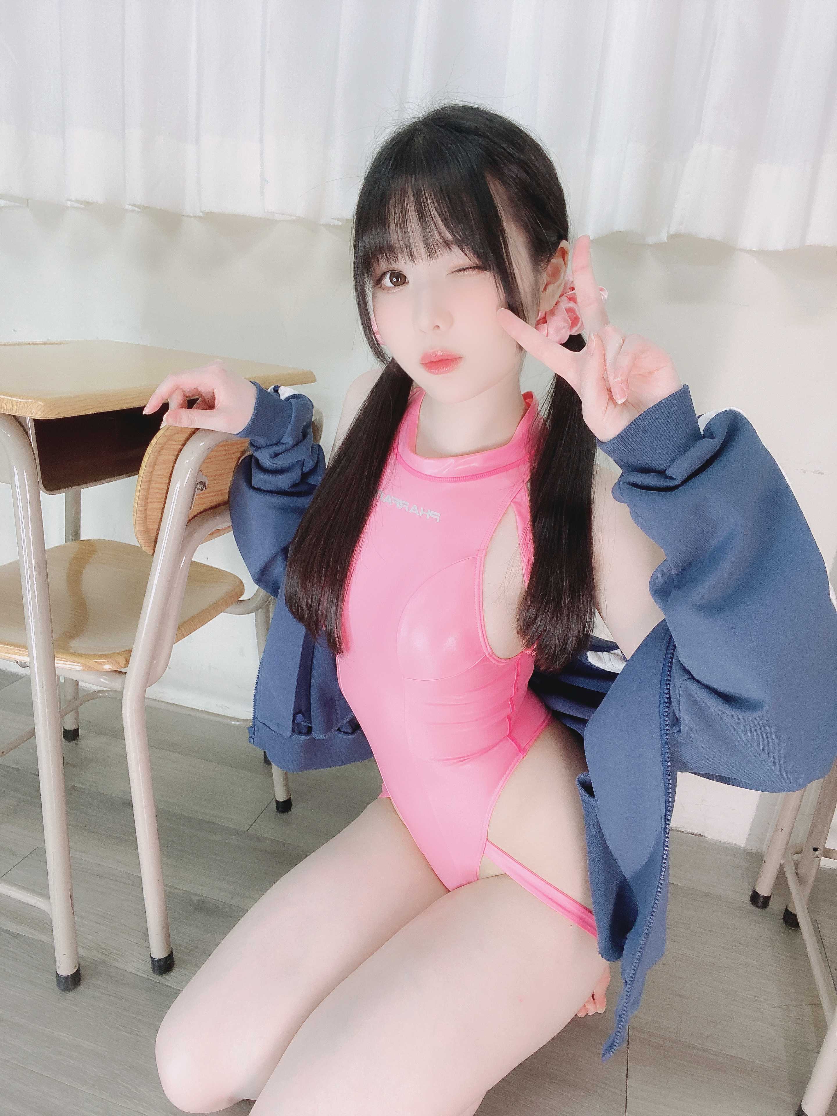 ˪shimo - NO.085 Pink Swimsuit