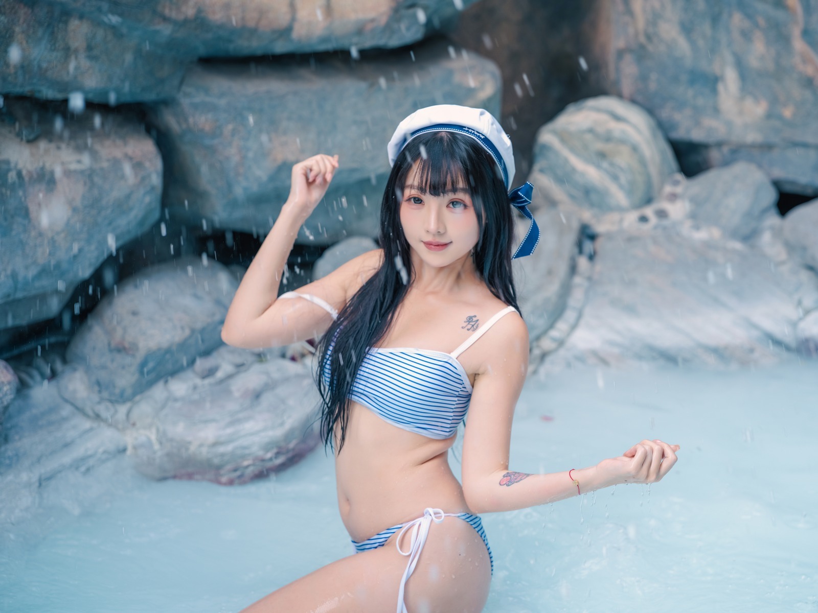 给大家送去一大抹夏日清凉