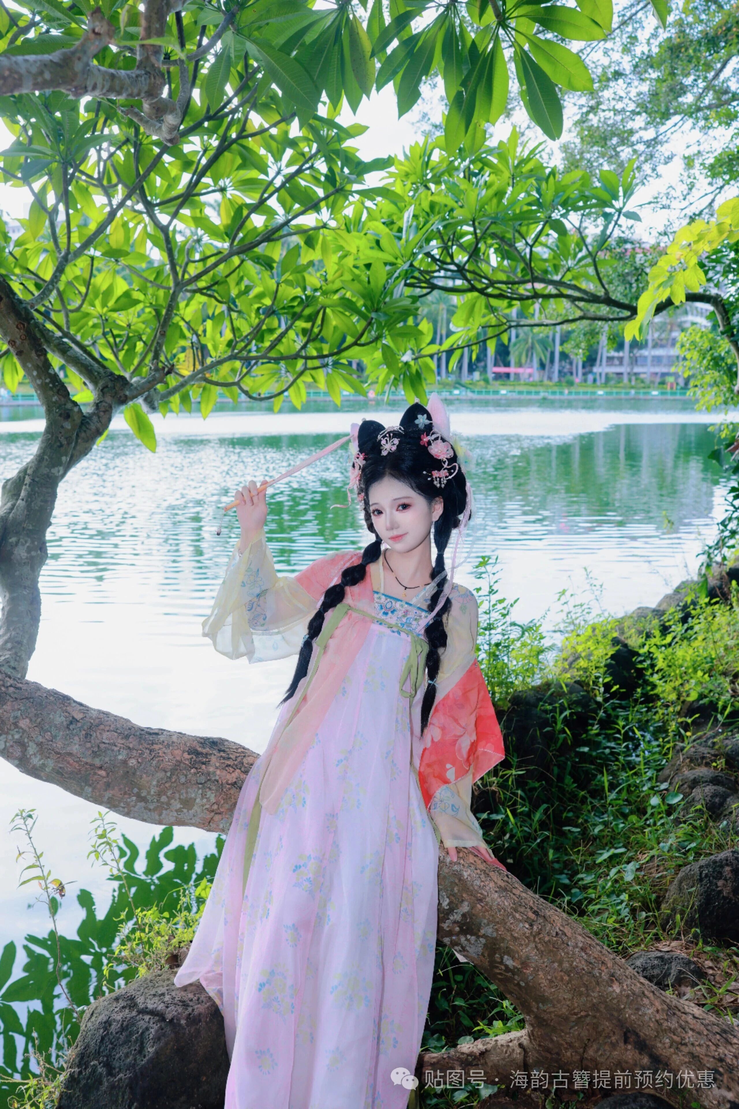 爆款玉兔小唐风妆造