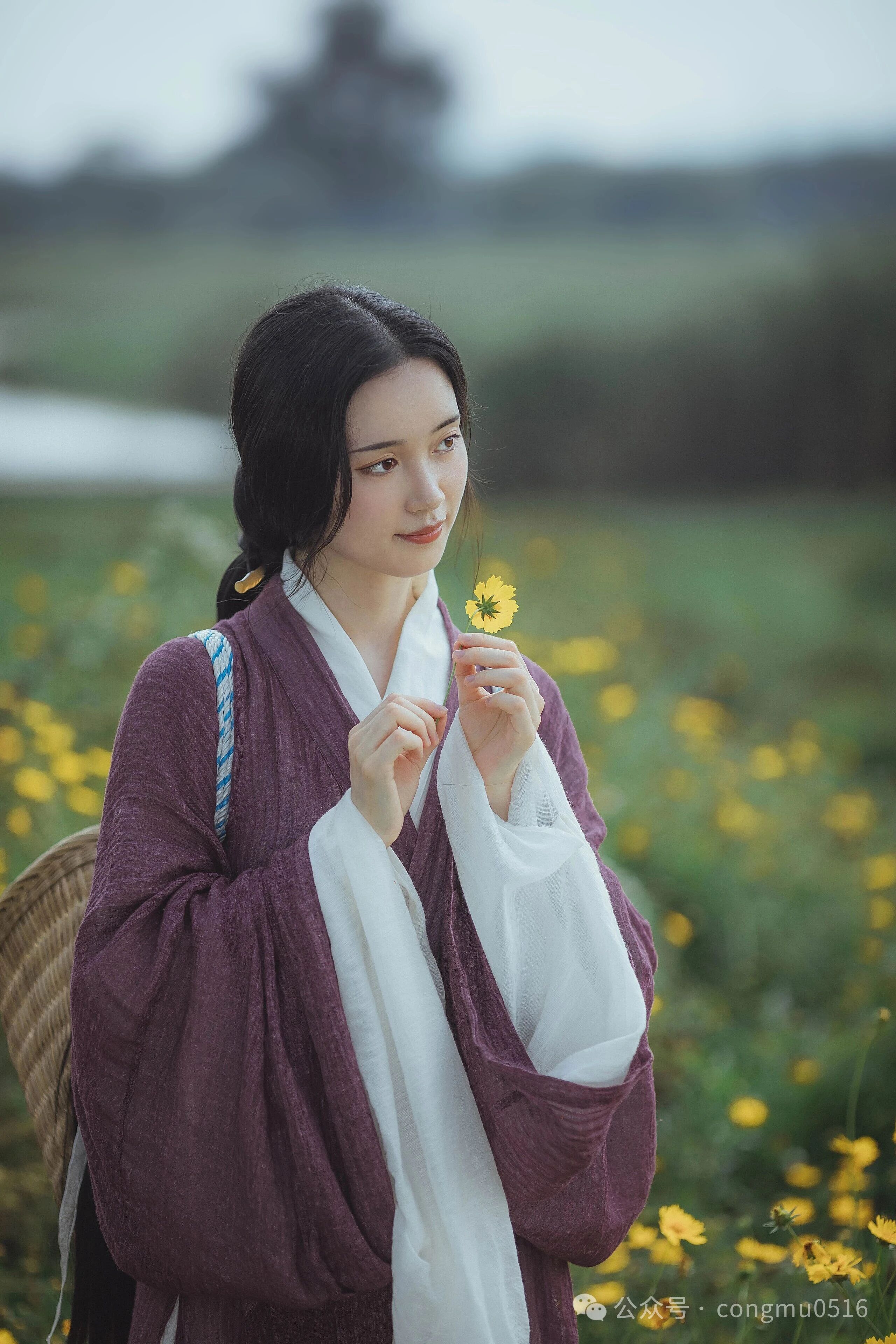 『投我以桃 』这种古朴自然的照片真的很爱
