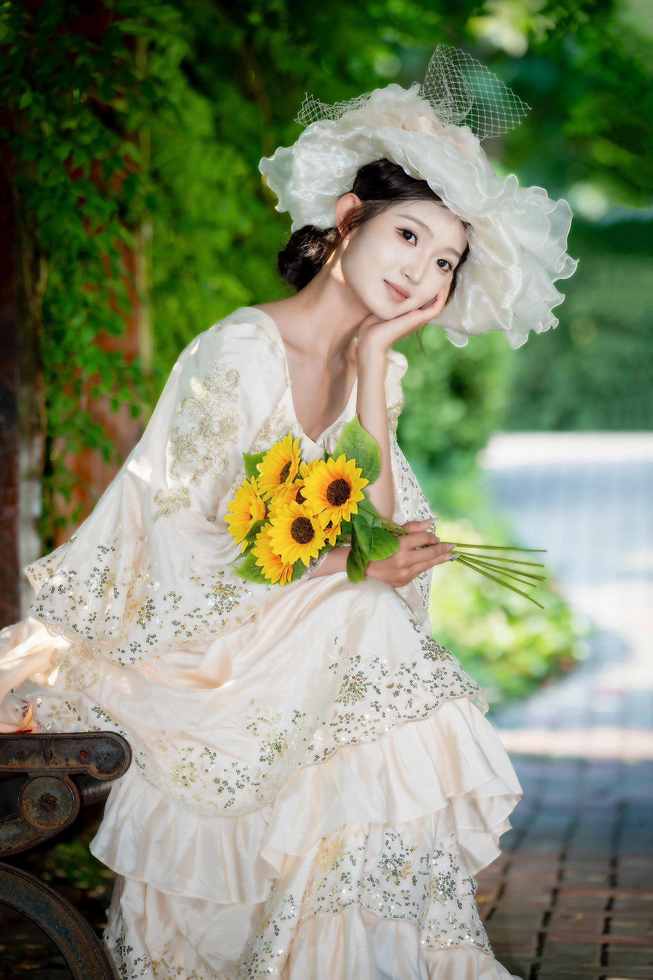 欧风美女人像一组