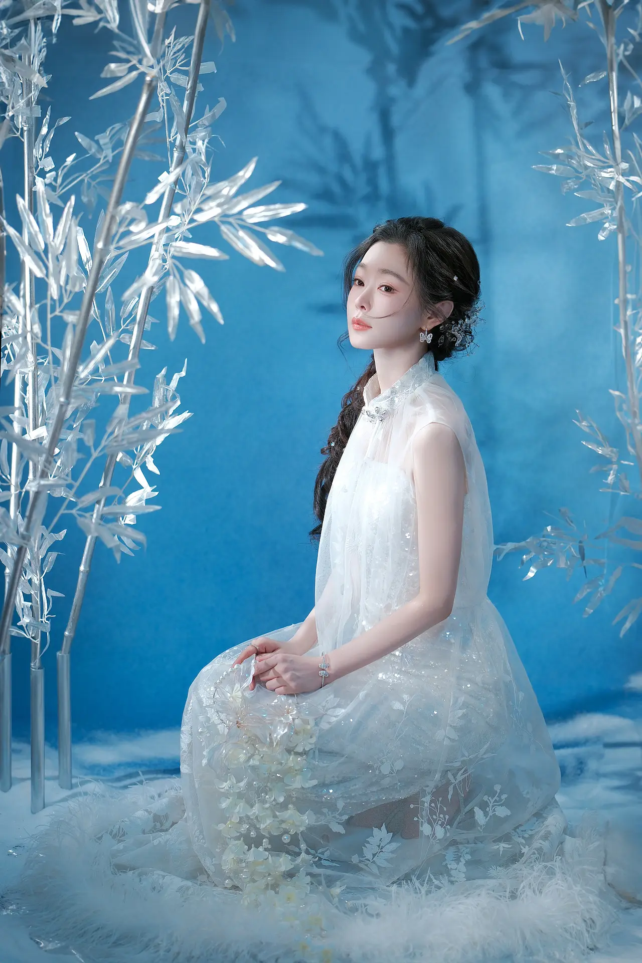 宋轶写真 竹声如雪