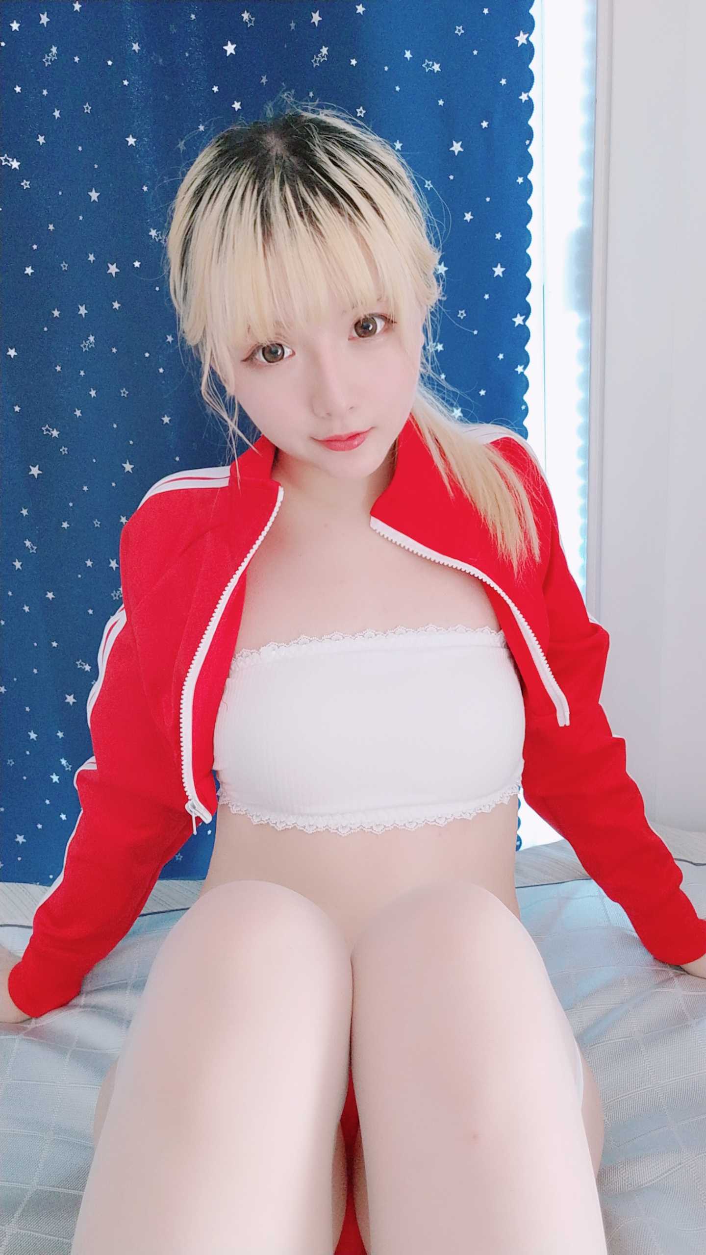 第二频道 星之迟迟 红色体操服 51.jpg