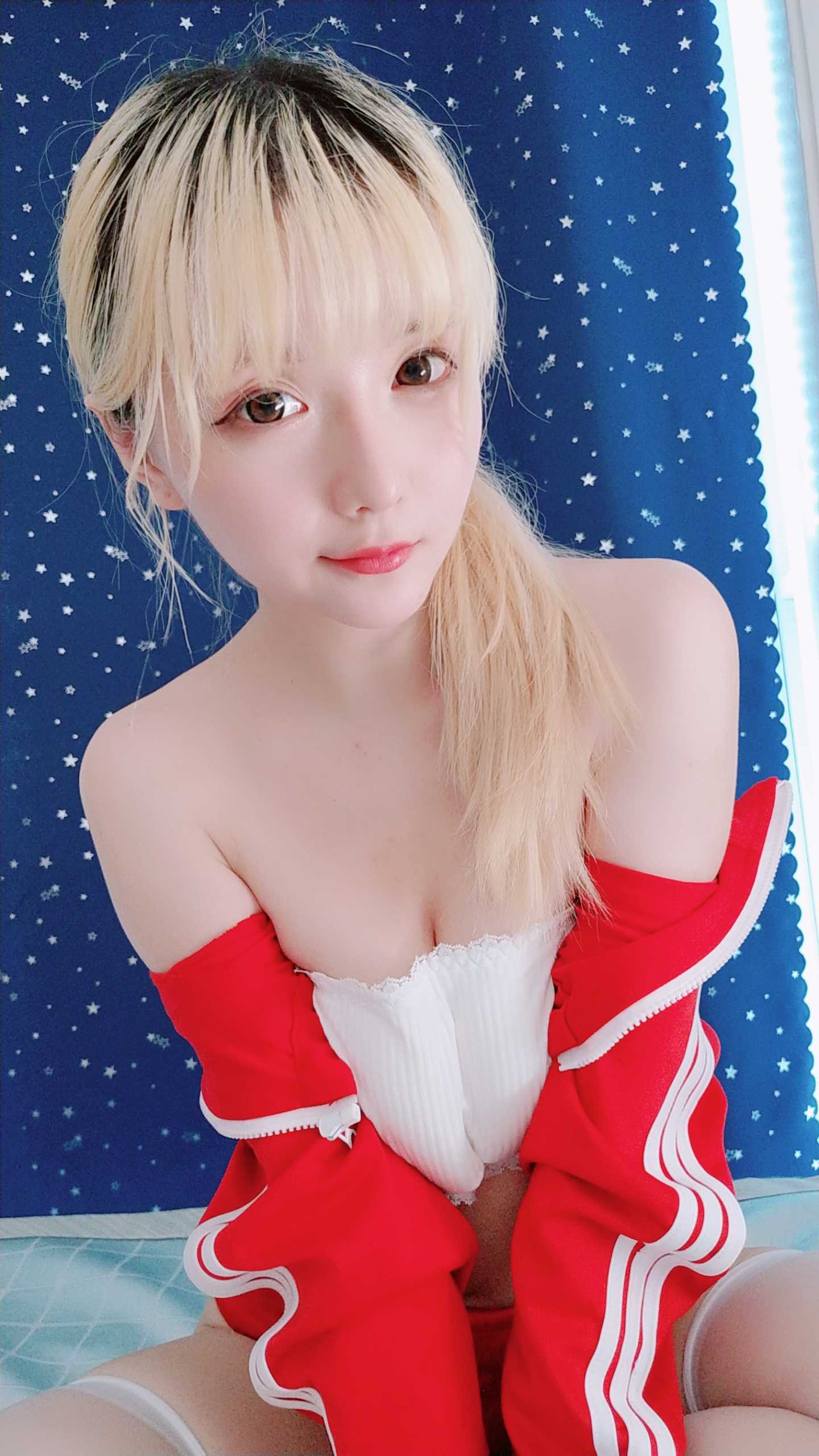 第二频道 星之迟迟 红色体操服 60.jpg