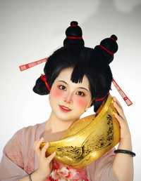 石叽娘娘肖像照