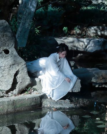 魏晋清冷风|狮山公园|酒饮微醺，似醉非醉