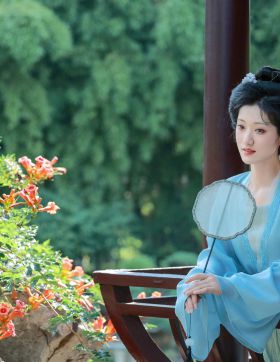 美人卷珠帘，深坐颦蛾眉