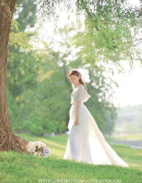清纯美女时间剪影高清写真
