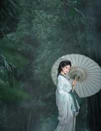 古风意境探幽～墨竹