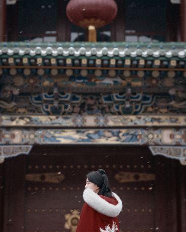 飘雪汉服