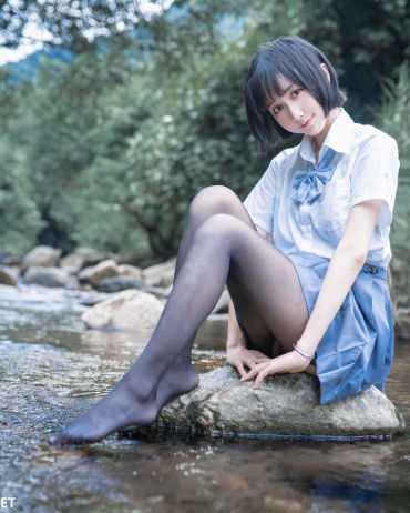 喵糖映画 JKL.016 溪边JK制服