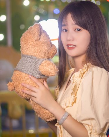 夜景人像美女写真