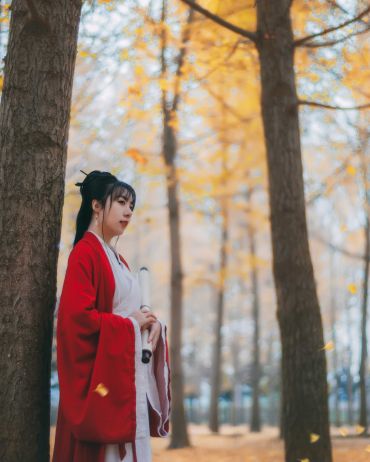 2021.11.26 银杏古风人像