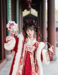 穿汉服过新年 夏芋小年