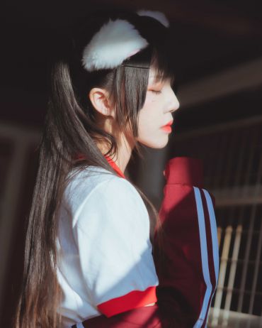 桜桃喵 - 体操服 红色