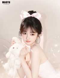 垂耳兔 少女写真