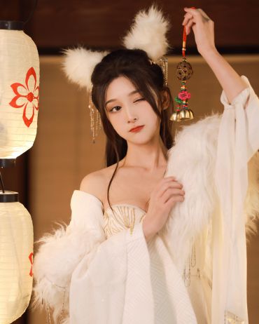 毛茸茸的可爱小福狸