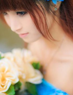 【浪漫婚纱素材篇】蓝森灵