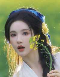 刘些宁古装美图分享