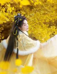 银杏落金，汉服知秋 珂珂珂珂珂珂