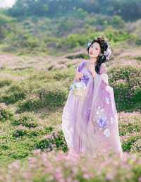 古风人像拍摄 桂花鸭