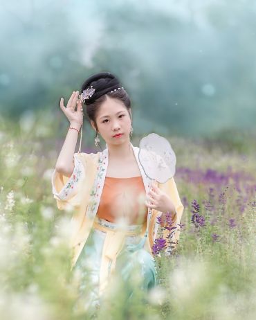 花海中