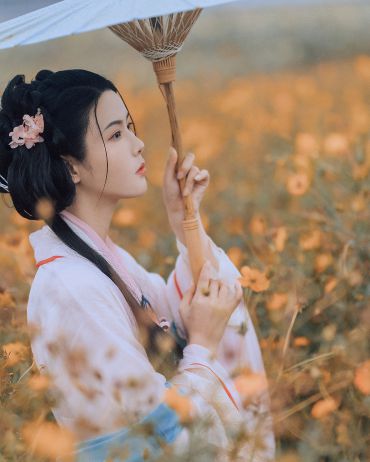 将飞更作回风舞，已落犹成半面妆