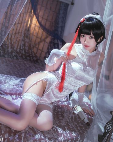 喵糖映画 HML.015 高雄银红旗袍