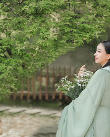 有美一人，宛如清扬