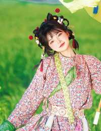 稻浪童趣，汉服萌娘撒欢记 珂珂珂珂珂珂