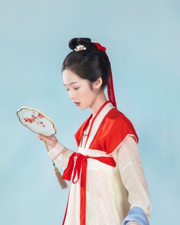 模特汉服