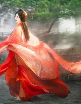 浅尝试一下汉服拍摄