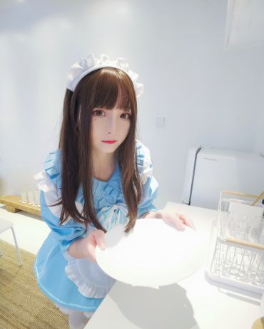 古川 NO.029 蓝白女仆