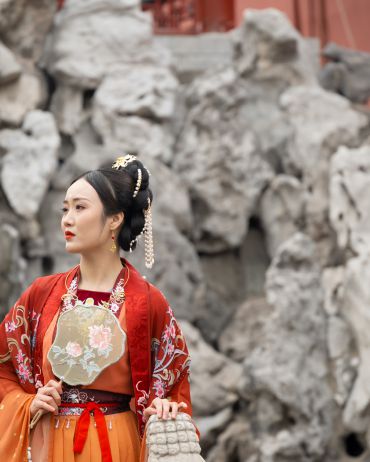 沈阳故宫 人像