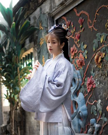 余荫山房明制汉服拍摄