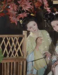 眉目自成诗三百，鬓如春风裁 一固美撇捺