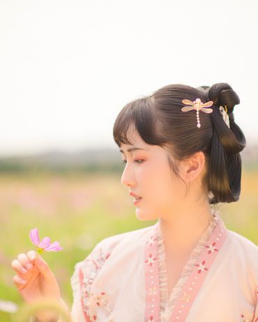 采花少女