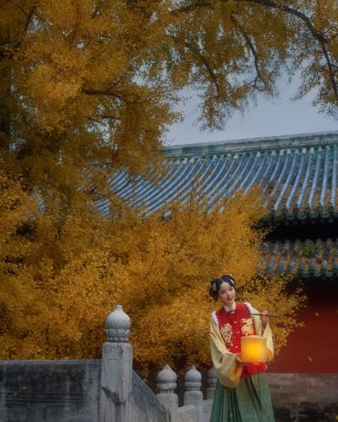 秋日大觉寺