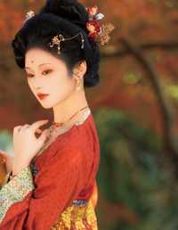 唐 _ 红枫 不听山