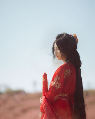 粉黛花海