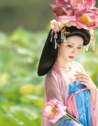 荷风柳韵 不听山