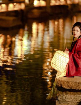 夜景汉服