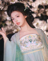 樱花与少女 肥肥