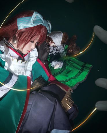 汐兔子-NO.04-蔷薇少女COS御姐和服翠星石