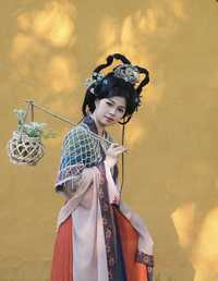 神仙仕女图 欺负饭粒的米粒