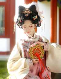 高光下的宠儿，明制可爱贵女