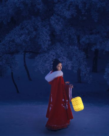 孤山雪夜