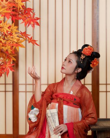 暖色系汉服