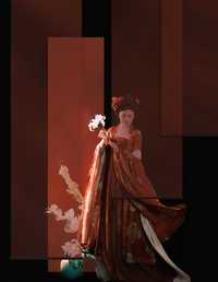 簪花仕女 涂十六